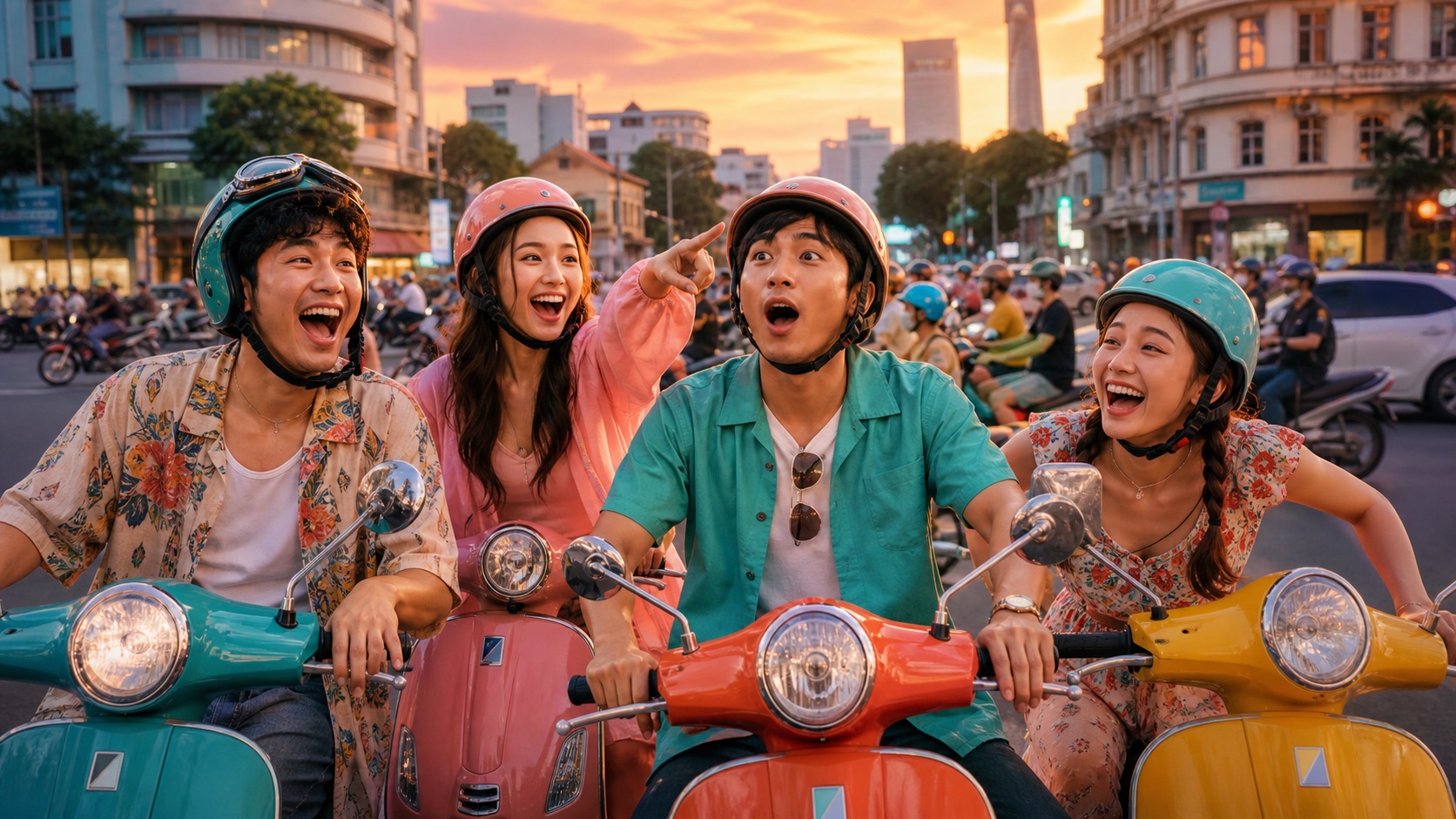 Ảnh phim Bộ Tứ Báo Thủ